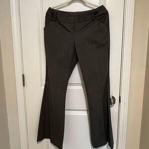 The Limited Women's Flare Pants in Dark Brown